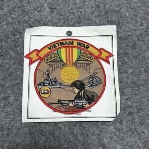 Vietnam War Veteran - Swiss Embroidered Commemorative Patch - High Quality 4.5”